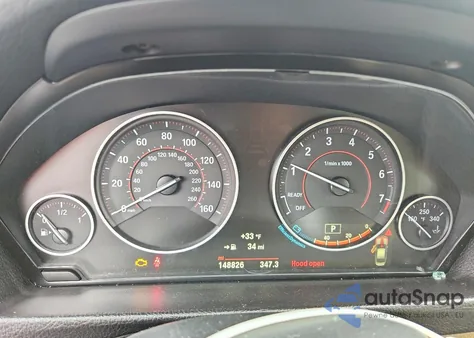 2017 BMW 330 Xi из США, поврежденный, VIN WBA8D9G3XHNU64985